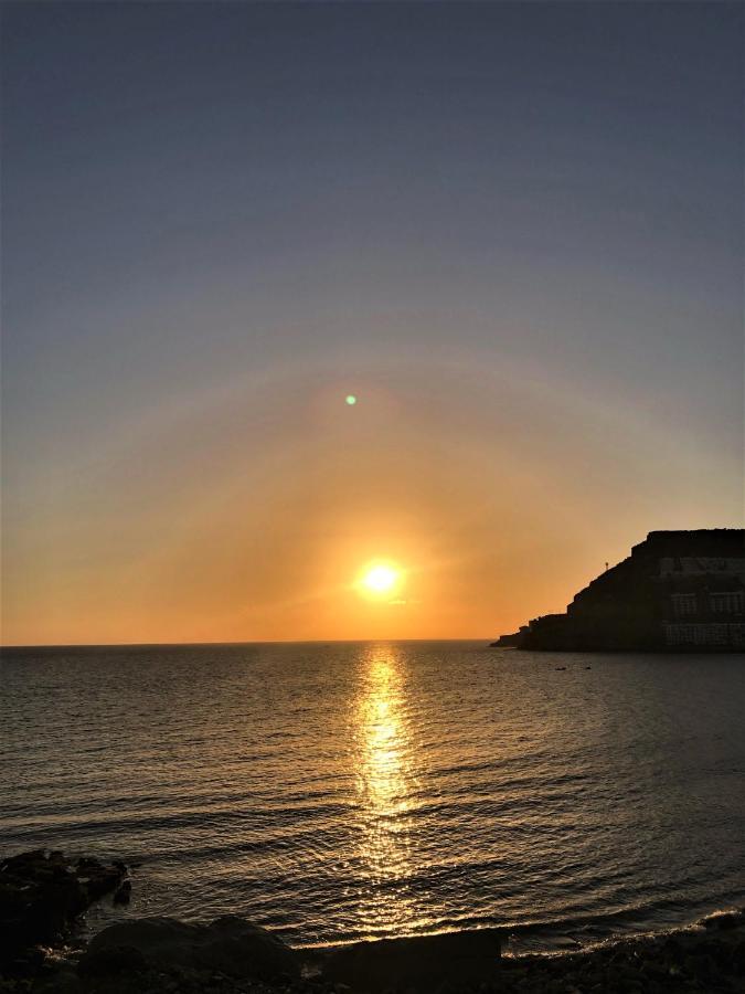 Villa Happiness - Luxury Chalet With Sea View 大加那利岛拉斯帕尔马斯 外观 照片